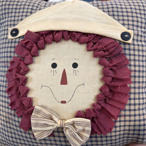 Unicorn Merchandise Corp Raggedy Andy Rag Doll Vtg 12" 3D Pillow - Picture 5 of 5